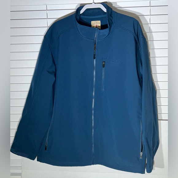 Super Nice Redhead Brand co Men's Jacket Size 2XL Full Zip up Blue - Picture 1 of 13